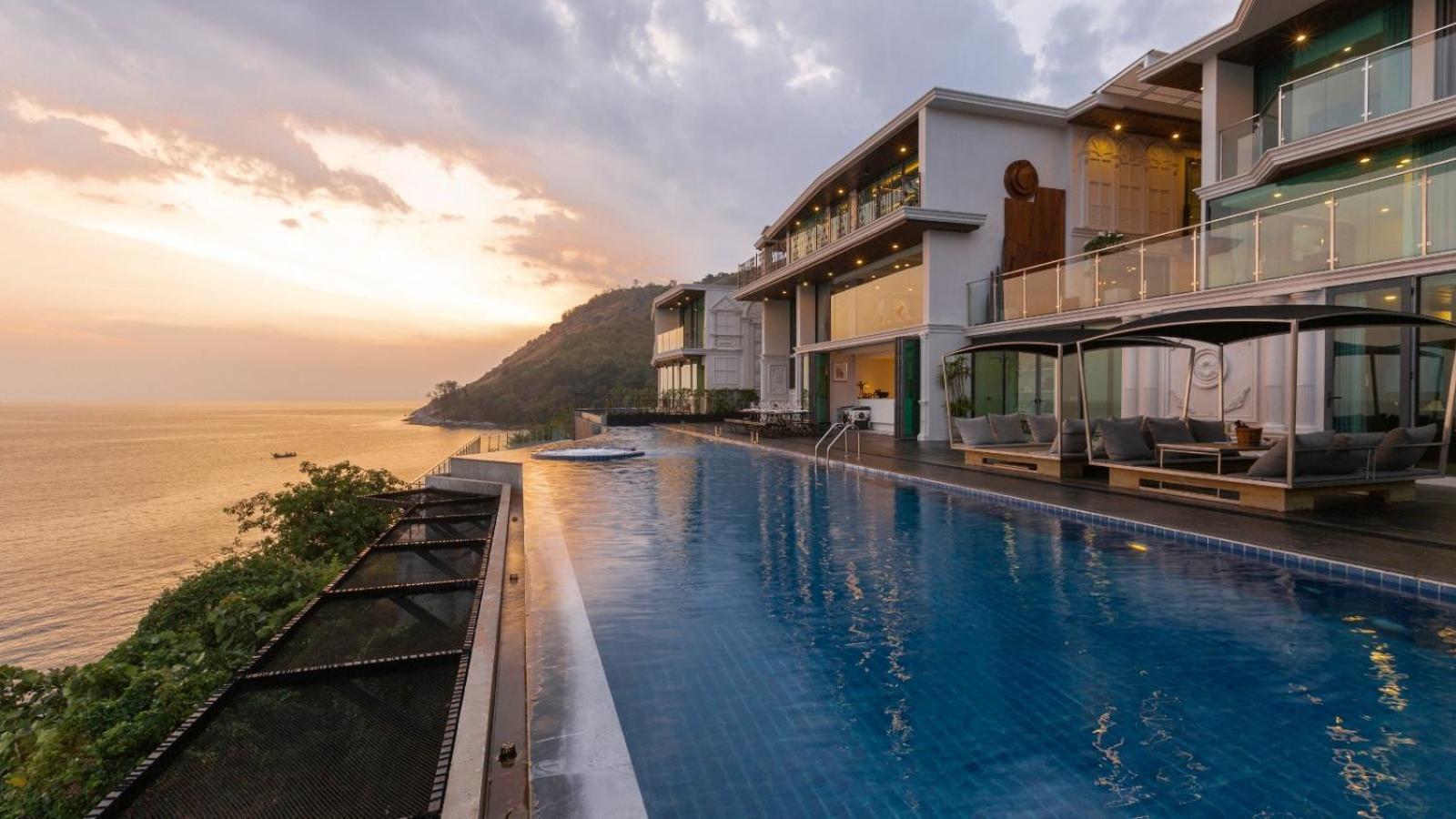 Villa Thousand Cliffs Nai Harn Eksteriør bilde
