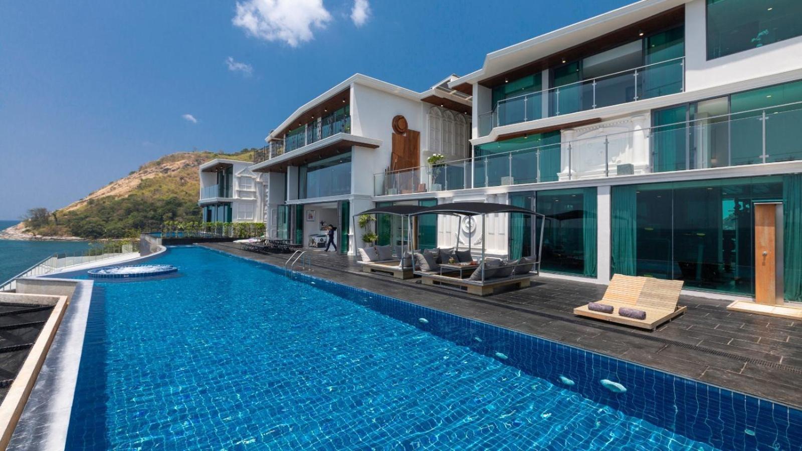 Villa Thousand Cliffs Nai Harn Eksteriør bilde