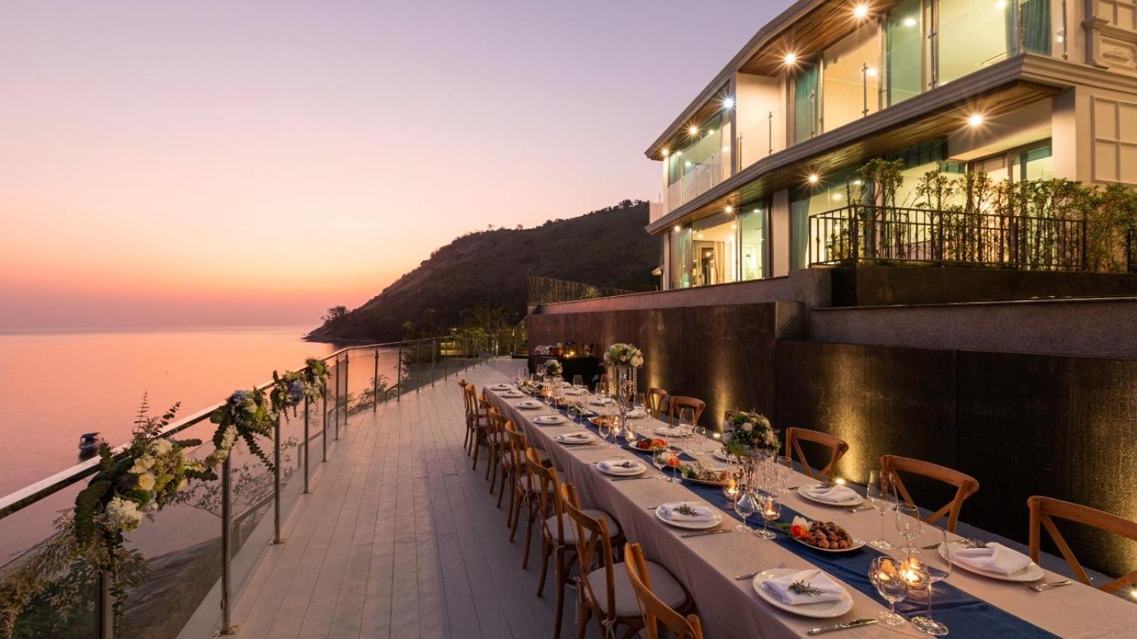 Villa Thousand Cliffs Nai Harn Eksteriør bilde