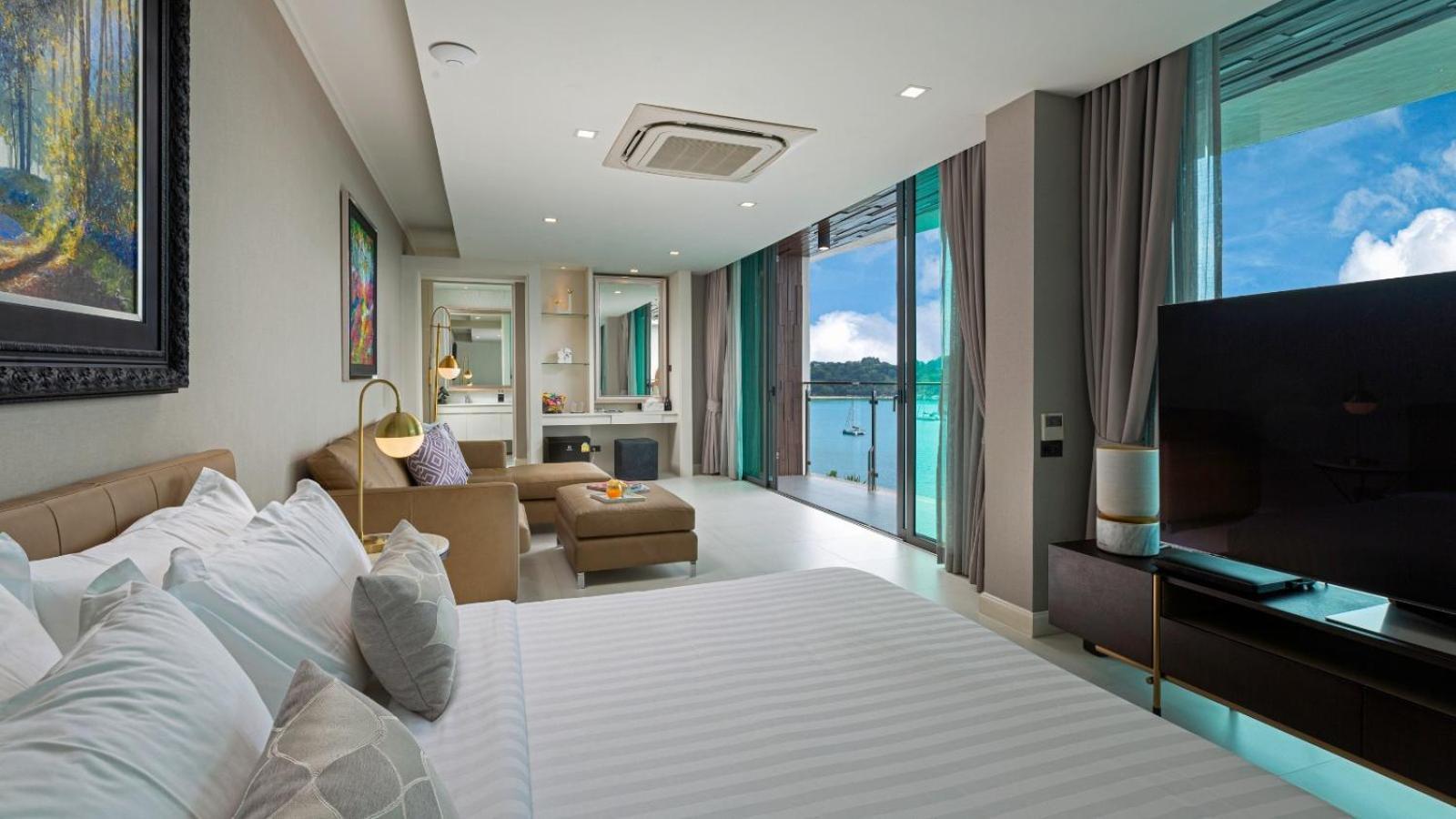 Villa Thousand Cliffs Nai Harn Eksteriør bilde