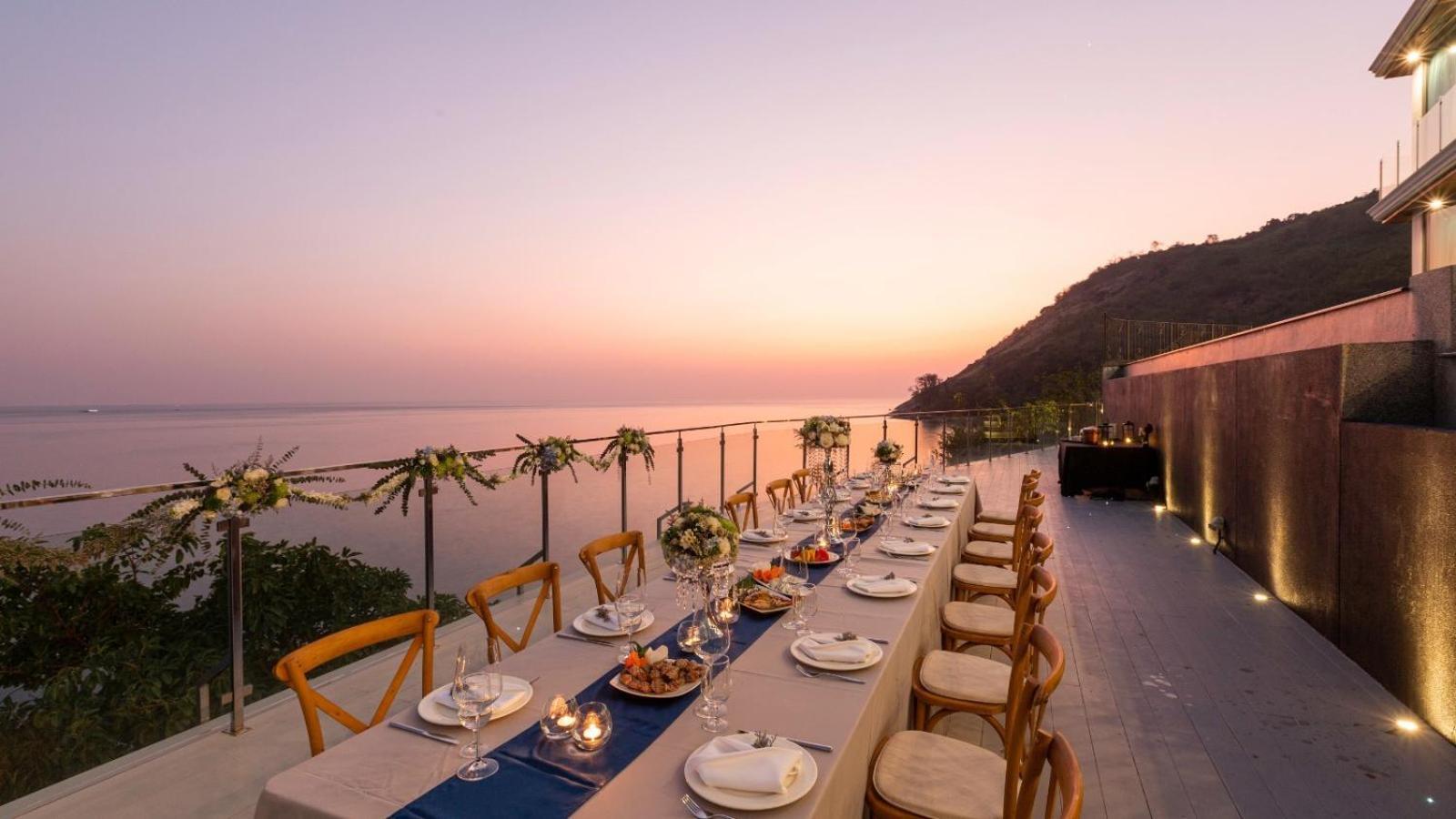 Villa Thousand Cliffs Nai Harn Eksteriør bilde