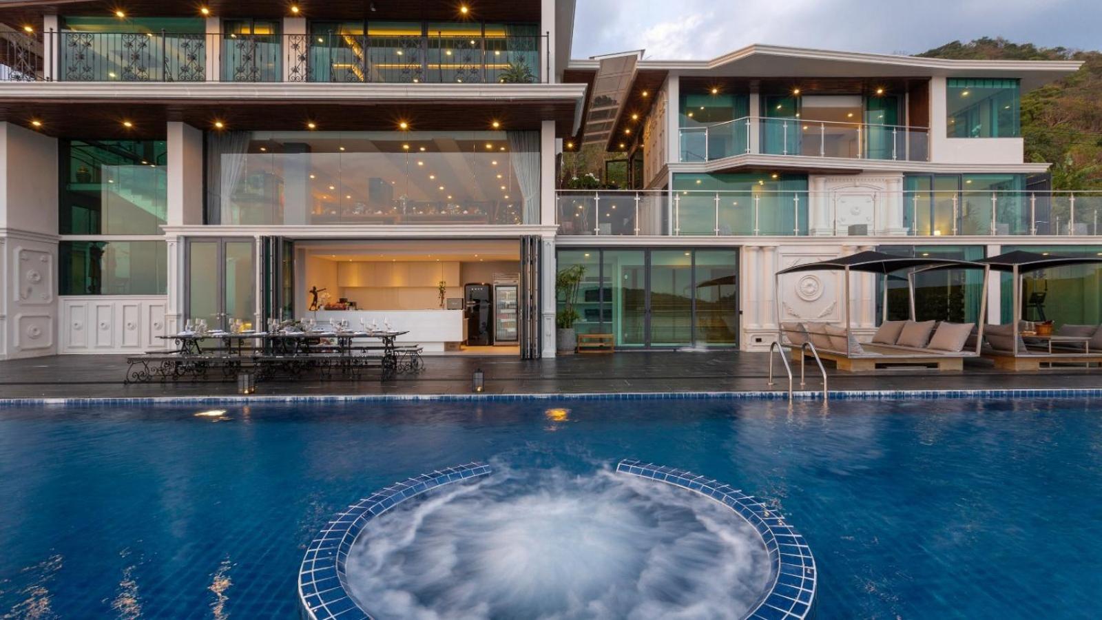 Villa Thousand Cliffs Nai Harn Eksteriør bilde