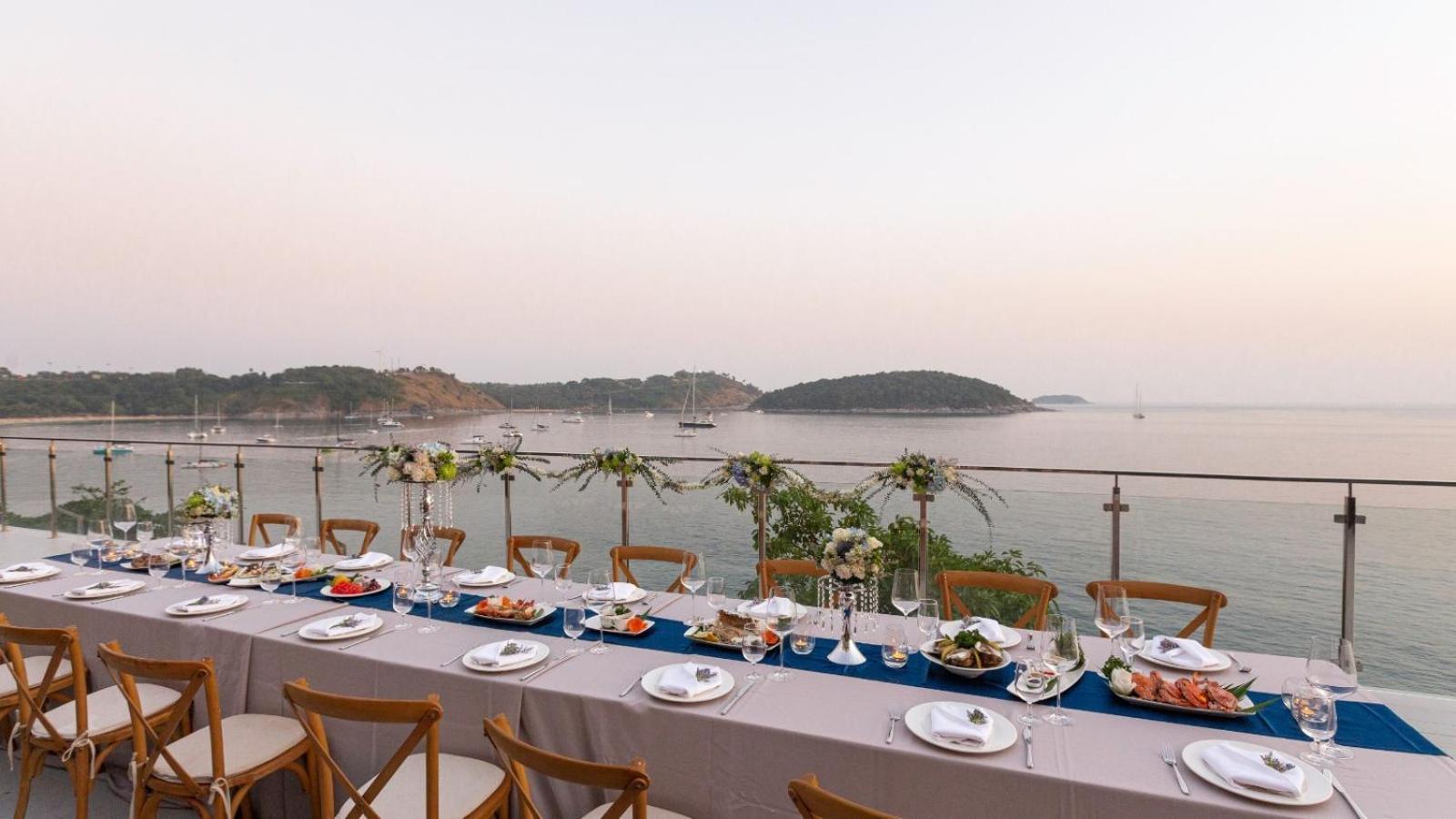 Villa Thousand Cliffs Nai Harn Eksteriør bilde